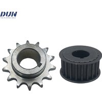 Customized 520-11T 12T,530-11T,428-12T 13T 14T Sprocket Adapter 8M-22T Belt Pulley For QS120 QS138 3KW 4KW Mid Drive QSMotor