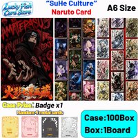 Wholesale 2026 New SuHe Culture Naruto Card A6 Size Acrylic Board Color Paper Anime Hobby Gifts