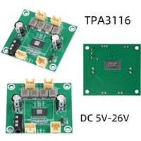 TPA3116 50W+50W 2.0 Channel Digital Class-D Stereo Audio Amplifier Board Stereo Speaker Digital Module DC 5V-26V