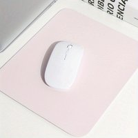 Solid color simple small mouse pad anti slip rubber base portable office desktop pads computer laptop PC accessories