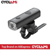 AliExpress CYCLAMI 1200 Lumen Bike Front Light Aluminium Alloy Mini Flashlight MTB Road Type-C Headlight Cycling Accessories For GoPro