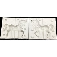 Carousel Merry-go-round Silicone Sugarcraft Mold Chocolate Cupcake Baking Fondant Cake Decorating Tools