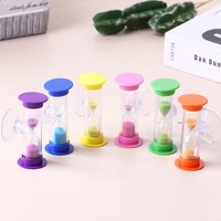2/3 Minute With Suction Cup Tooth Brushing Shower Timer For Home Decors Time Funnel Desktop Ornament Hourglass Sand Clock