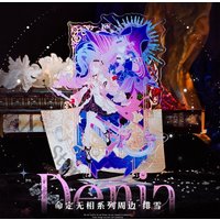 Anime Wuthering Waves Denia Aemeath Hiyuki CHISA Cosplay Acrylic Figure Stand Cartoon Raster Color Cardstock Mirror Face Badge