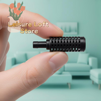 Aquarium Air Stone Inline Filter Diffuser Transparent Plastic Bubble Diffuser for Mini Desktop Fish Tanks Aeration