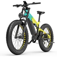 AliExpress NONE LANKELEISI RV800 PLUS Adult E-Bike 750W 48V20AH City Electric Bicycle 26Inch Wide Tire Non Foldable LCD Instrument Electric Bike
