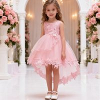 Weiße Taufkleider für Babymädchen, Spitzen-Prinzessinnenkleid für den 1. Geburtstag, Hochzeitskleid mit Schleppe, Neugeborenen-Kleid, Vestidos