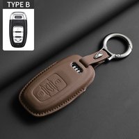 For Audi A4 A5 A6 B6 B7 B8 A7 A8 Q5 Q7 TT S5 S6 S7 S8 CC SQ5 Auto Accessory Car Remote Key Cover Case Leather Protecor Key Bag