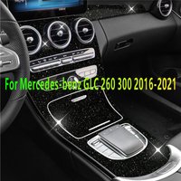 For Mercedes-benz GLC 260 300 2021 Interior Modification Central Control Instrument Screen Film Stall Decorative Sticker