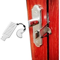 Thickened Reinforced Anti Theft Door Stopper Hidden Door Holder Brace Block Deadlock Tool Home Hotel Use Secure