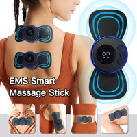 1PC Back Massage Patch, Used To Relieve Muscle Relaxation, With Full Body Digital Display Adjustment