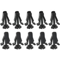10pcs Nylon Car Clips Grille Retainer 76882-0M060 768820M060 for Nissan Auto Fastener Interior Accessories