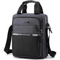 Men's crossbody bag with adjustable shoulder strap, multifunctional handbag for daily commuting, casual outdoor bag