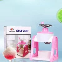 Summer Household Mini Ice Crusher Shaved Ice Machine Portable Hand-cranked Shaved Ice Machine Manual Smoothie Machine