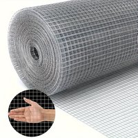 Metal Durable Corrosion Resistant Heavy Duty Galvanized Welded Metal Mesh Coils for Chicken Gardens Pet Fences Tree Protection