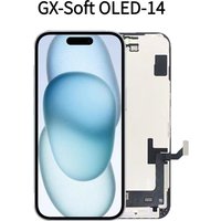 GX soft OLED Screen For iPhone 13 14 15 15Pro 16Pro Max Display True Tone With 3D Touch Screen For iPhone Replacement With Tools
