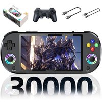 M22 Pro Retro Handheld Game Console,30000+ Games,30+ Emulators,5-inch IPS RGB Screen,with 2.4G Wireless Controller,3000mAh