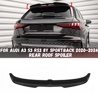 Tail Wing Spoiler Rear Wing Modified Decoration Accessories For Audi A3 S3 RS3 8Y 5Door Sportback 2020 2021 2022 2023 2024