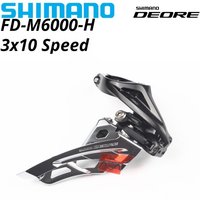 AliExpress Shimano Deore M6000 3x10 Speed Front Derailleur FD-M6000-H SIDE SWING Installation Of Clamp Ring Braze On For MTB Original