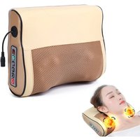 Back Neck Massager Infrared Heating Electric Shoulder Foot Massage Pillow Deep Tissue Kneading For Waist Legs Shoulder Women Men
