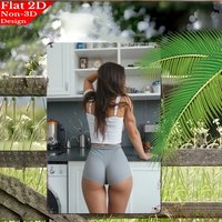 Retro Woman Silhouette Metal Wall Sign 8x12 Inch, Aluminum Art Decor for Home Bar Cafe Man Cave, Pre-Drilled Easy Hang