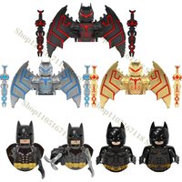 Building blocks Superhero Mini classic characters Children's party gift Brick toy Batman Hellbat