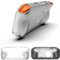 Clear Soft TPU Protective Case for MANGMI AIR X Android Game Console, Shockproof Transparent Cover Shell, Anti‑Slip Anti‑Scratch