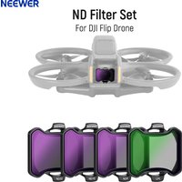NEEWER ND Filter Set For DJI Flip Drone,ND16 ND64 ND256 CPL Multicoated HD Optical Glass Density Circular Polarizing Lens Filter