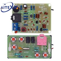 76-108MHz FM Stereo Radio DIY Kit Wireless FM Transmitter and Receiver Module Frequency Modulation Soldering YANXD