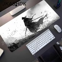 Mousepad Japanese Samurai Design Mouse Pad Non-Slip Rubber Desk Mat Office Pc Accessories Keyboard Gaming Mats Cool Tapis Souris