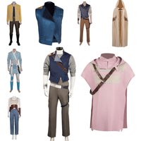 Jedi: Survivor Cal Kestis Cosplay Costume Coat Belt Shirt Pants Outfits For Adult Men Boy Halloween Carnival Party Disguise Suit