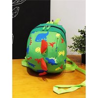 Infant Baby Dinosaur Safety Harness Backpack Toddler Kids Canvas Leash Anti-lost Kindergarten Bag Children Animal Schoolbag Gift
