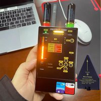 1206S Military Grade Anti-Spy Kit Detect 5G/Bluetooth Signals,Professional Find Sleeping Camera,CORR Sound Activation,Metal Body