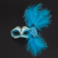 New European and American Halloween Half Face Children's Performance Festival Party Children's Ball Mask