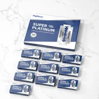 Wholesale Manual Double-Sided Razor Blade - Stainless Steel Old-Fashioned Barber Shop Hairdressing Tools Safety Razor