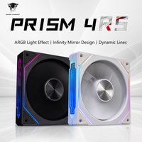 Jungle Leopard Prism 4 RS Case Fan 120mm 5V 3Pin ARGB Cyclic Mirror Light Effect PWM 800-1800RPM Cooling Fan