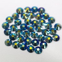 280 AB jet black ab High Quality Flatback Non Hotfix Rhinestones For nailart Fabric Garment Decoration DiY Jewelry Accessories