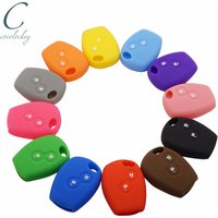 Cocolockey for Renault Kangoo DACIA Scenic Megane Sandero Captur Twingo Modus Silicone Key Cover Remote Control Car Accessories