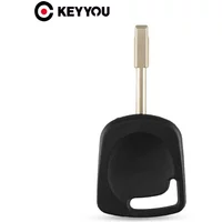 KEYYOU For Ford Focus Mondeo KA Jaguar XJ8 Transit Connect Uncut No Chip Transponder Uncut Blank Car Key Blade