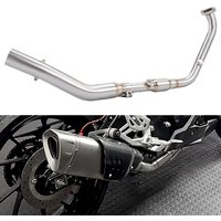 For Yamaha R15 R125 2017-2024 MT15 YZFR15 YZFR125 Escape Motorcycle Exhaust Header Link Pipe 51MM Slip-On Header Muffler Pipe