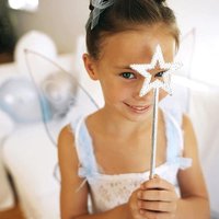 Kids Glitter Magic Wand Five-Pointed Star Wand DIY Funny Princess Costume Magic Wand Suitable For Little Princesses Fairies
