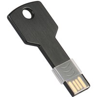 Clé Portable en métal USB 2.0 clé Flash noir capacité réelle clé USB argent clé mémoire 64GB/32GB/16GB/8GB/4GB U disque Pendrive