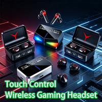 M90/M28/X15/S20 Pro Bluetooth 5.3 Earbuds Wireless Headphones, Touch Control Gamer Headset HIFI Stereo & Noise-Canceling Mic