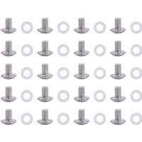 DeskPi RackMate Accessories for T0/T1/T2 Server Cabinet #10-32 5/16 Screws (a set of 30)