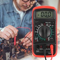 Digital Multimeter XL830L Handheld LCD Digital Multimeter Voltmeter Ammeter Ohmmeter Current Voltage Tester Multimeter