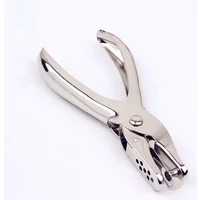 Metal 6mm/3mm Hole Punch Pore Diameter Punch Pliers Single Hole Puncher Paper Scrapbooking Punches 1-8 Pages Paper Hole Puncher