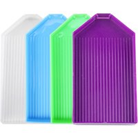 New Colourful Large Diamond Painting Tray for 5D Embroidery Accessories Storage Tools and Drill Storage Tray