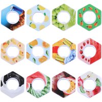 Portable Fruit Flavor Pods Water Bottle Air Scent Flavour Pods with Fragrance 0 Calories Flavor Rings for Sports Water Bottles