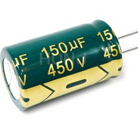 2PCS 450V150uf Aluminum Electrolytic Capacitor 150uf450v 450v 150uf 450V 150mf 450vdc 150MFD 450v150mf 150mf450v 18x30mm ±20%