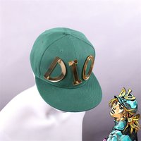 STEEL BALL RUN JOJO SBR Diego Brando Dio Cosplay Cap Baseball Unisex Adult Adjustable Hat Sun Protection Streetwear Halloween